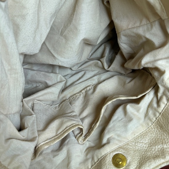 Big Buddha Santa Barbara Floral Applique Shoulder Bag‎ Tote Bag Gold Accents - Picture 14 of 16